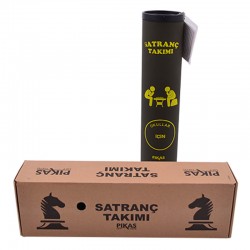 PİKAS F352 SUNİ DERİ SATRANÇ TAKIMI