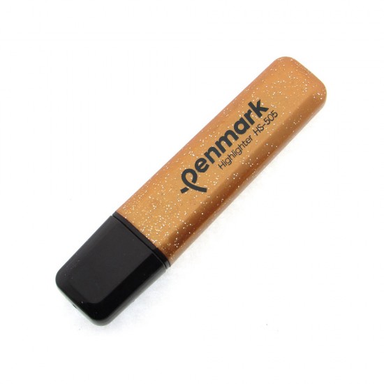 PENMARK HS505 14 METALİK SİMLİ FOSFORLU KALEM BRONZ