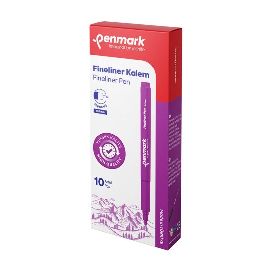 PENMARK HS800 06 FİNELİNER KALEM 06MM JAPON UÇ MACENTA