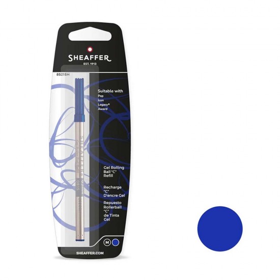 SHEAFFER 8521SH ROLLER REFİLİ MEDIUM MAVİ BLS