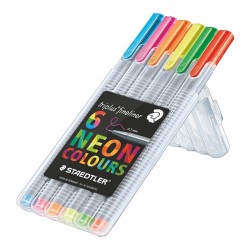 STAEDLER 334 SB6CS3 TRIBLUS FİNELİNER NEON 6 RENK