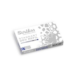 SCRİKSS METAL STANDART DEV REFİL MAVİ 20Lİ KT