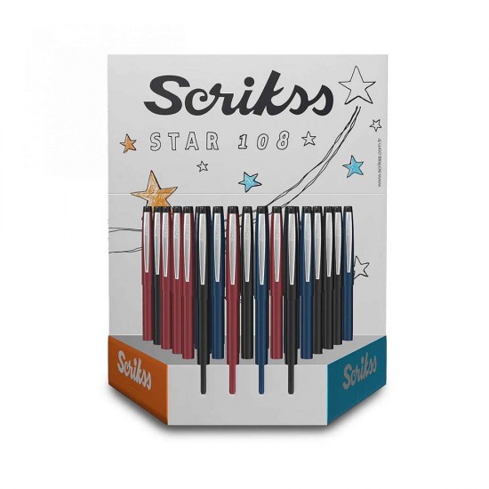 SCRİKSS T108 STYLUS TÜKENMEZ 36LI STN