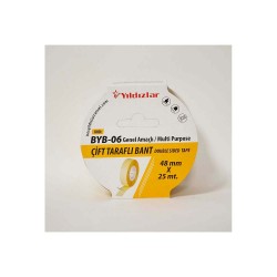 YILDIZLAR BYB-06 ÇİFT TARAFLI BANT 48X25M