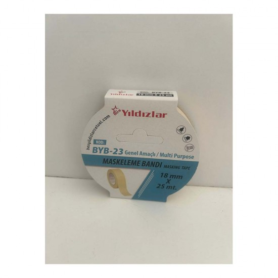 YILDIZLAR BYB-23 MASKELEME BANDI 18X25M