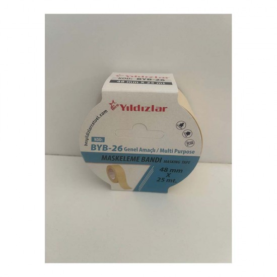 YILDIZLAR BYB-26 MASKELEME BANDI 48X25M