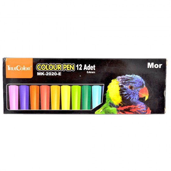 SMS MK-2020E FINE LINER MOR 12Lİ KT