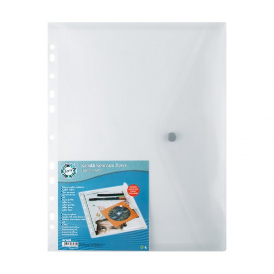 SERVE 6008 ZARF ÇITÇITLI PEMBE ŞEFFAF