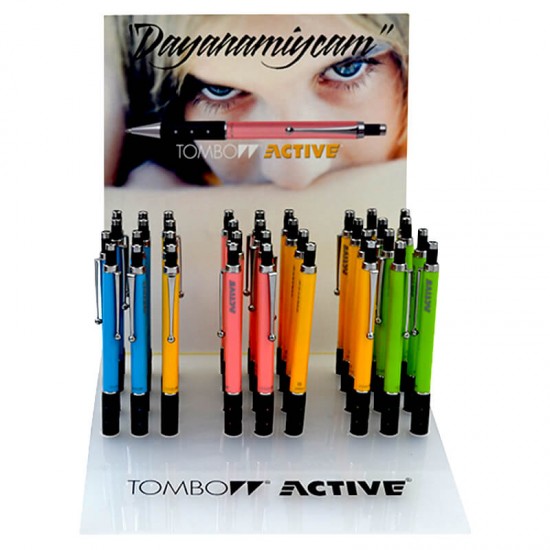 TOMBOW ACTİVE 05-07-09MM VERSATİL 72Lİ+144 MİN STN PASTEL RENK