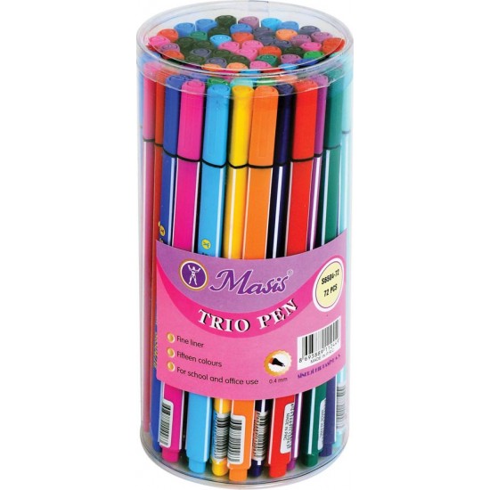 MASİS 6504-72 TRİO PEN 72Lİ KT