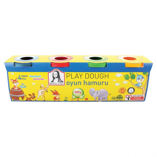 SÜDOR SD244 OYUN HAMURU 4LÜ SET 120GR