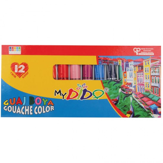 SÜDOR MY54 MYDİDO GUAJ BOYA 12X9ML TÜP