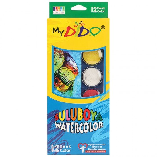 SÜDOR MY0124 SULUBOYA MYDİDO KÜÇÜK 12Lİ