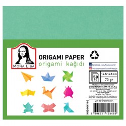 SÜDOR MN10-3 MONALİSA ORİGAMİ KAĞIDI 15X15 50YP