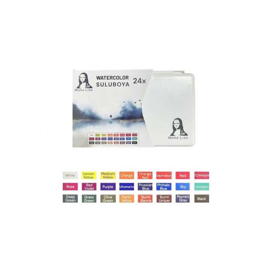 SÜDOR MW24 MONALİSA PROF SULUBOYA 24LÜ