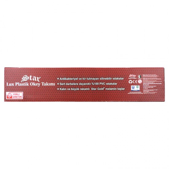 STAR 1010518 OKEY TAKIMI LÜX PLASTİK
