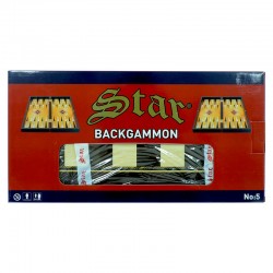 STAR 1020180 TAVLA TK POLYESTER CEVİZ BÜYÜK BOY