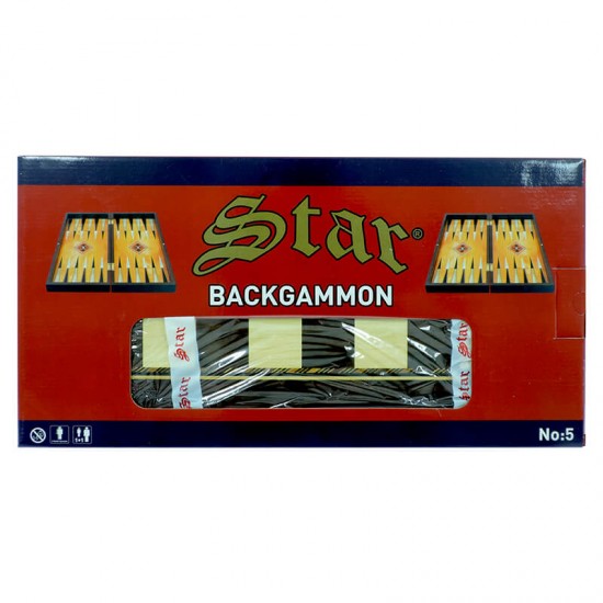 STAR 1020180 TAVLA TK POLYESTER CEVİZ BÜYÜK BOY