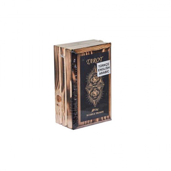 STAR 1066683 AHŞAP KUTULU TAROT OYUN KARTI