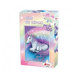 STAR 1101377 PUZZLE 100 PRÇ UNİCORN SHİNE
