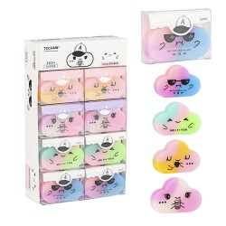 MİKRO E2024 COLOR CLOUD SİLGİ 24LÜ KT