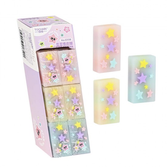 MİKRO E2138 STAR SİLGİ 30LU KT