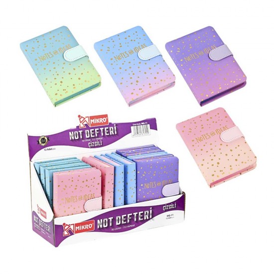 MİKRO MG-11 STANDLI NOT DEF 112YP ÇİZGİLİ