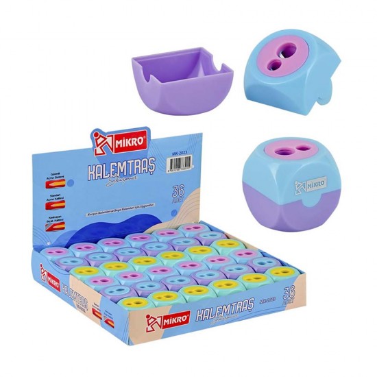 MİKRO MK-2023 KALEMTRAŞ KÜP 36LI