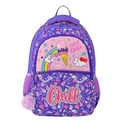 MİKRO MUGGLE MU-6870 ICE CREAM MOR OKUL ÇANTASI