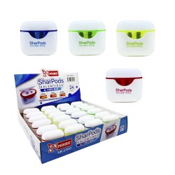 MİKRO MK-2060 KALEMTRAŞ SHARPODS ÇİFT BIÇAKLI