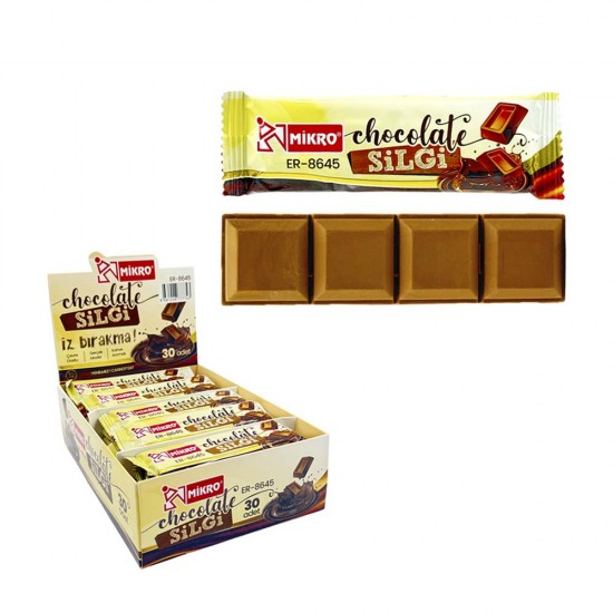 MİKRO ER8645 CHOCOLATE SİLGİ 30LU KT