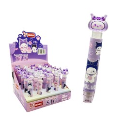 MİKRO ER8468 BASMA MEKANİZMALI SİLGİ POMİKA 25Lİ KT