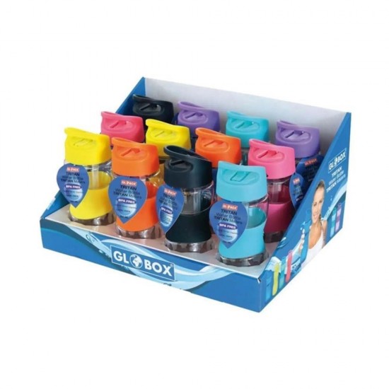 GLOBOX 3114 BASKILI TRİTAN PP MATARA 500ML