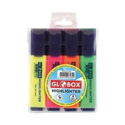 GLOBOX 6582 FOSFORLU KALEM 4LÜ KRŞ