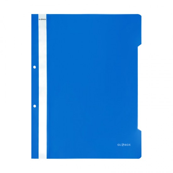 GLOBOX 6725 TELLİ DOSYA 50Lİ MAVİ
