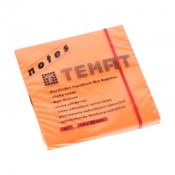 TEMAT 11234 YAP.NOT KAĞIDI 75X75 TURUNCU