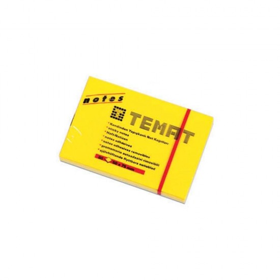 TEMAT 11064 YAP.NOT KAĞIDI 50X75 FOS SARI
