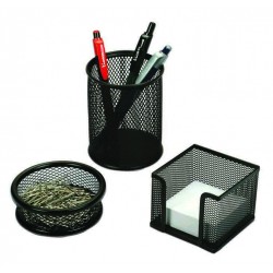 TEMAT 11270 OFİS SETİ 1000 ST01 SİYAH 3LÜ SET