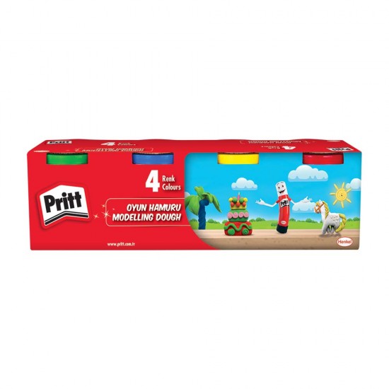 PRİTT 1831458 PLAY DOUGH OYUN HAMURU 4X100GR