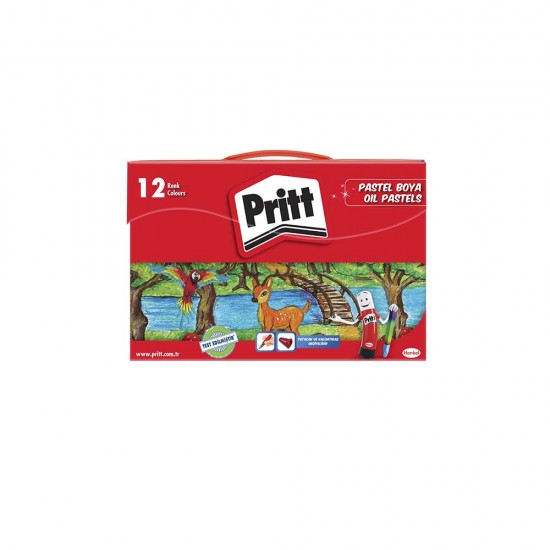 PRİTT 1048062 PASTEL BOYA ÇANTALI 12Lİ