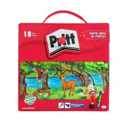 PRİTT 1048063 PASTEL BOYA ÇANTALI 18Lİ