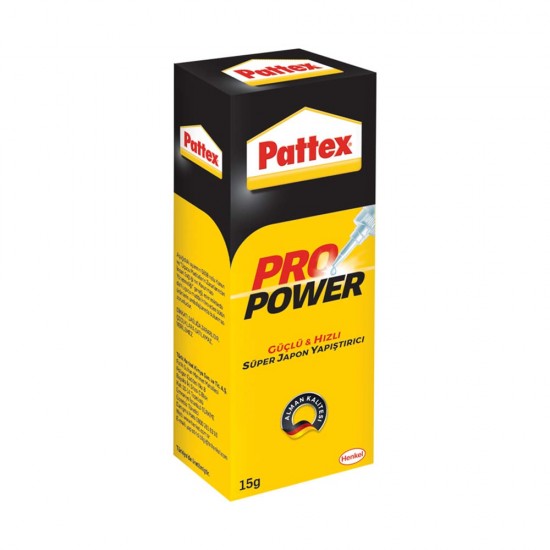 PATTEX 1723117 SÜPER JAPON YAP PRO POWER 15GR