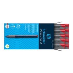 SCHNEİDER 224 ASETAT KALEM M KIRMIZI 1202