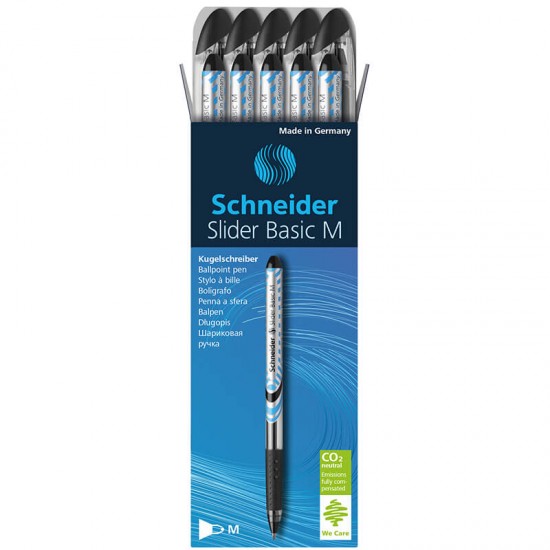 SCHNEİDER 151101 SLİDER XB TÜKENMEZ SİYAH