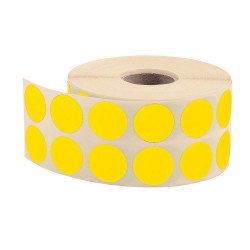 TANEX ETİKET NOKTA 20MM 2500AD SARI