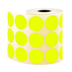 TANEX ETİKET NOKTA 30MM 2000AD SARI