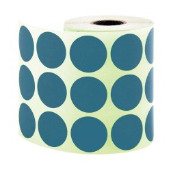 TANEX ETİKET NOKTA 30MM 2000AD MAVİ