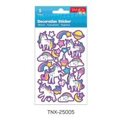 TANEX TNX-25005 UNICORN SERİSİ ETİKETİ 5 AD.