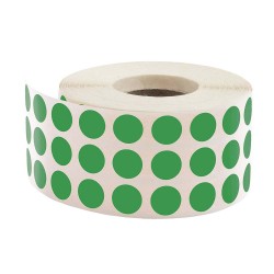 TANEX ETİKET NOKTA 10MM 5000AD YEŞİL