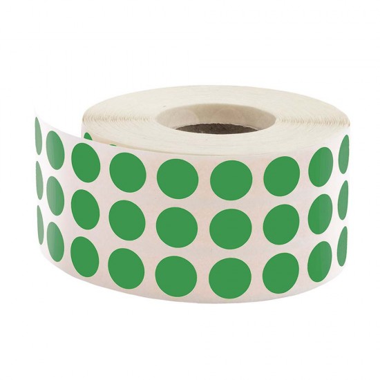 TANEX ETİKET NOKTA 10MM 5000AD YEŞİL